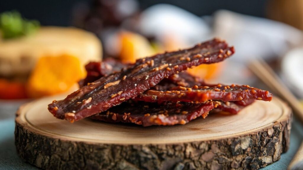 Teriyaki beef jerky ingredients