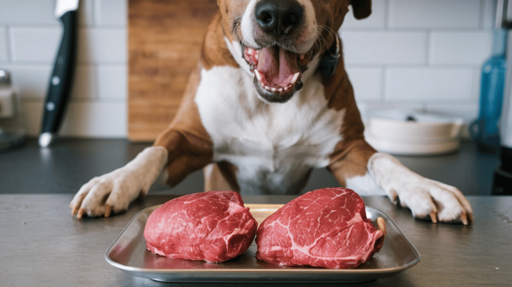 Incorporate beef heart in dog diet