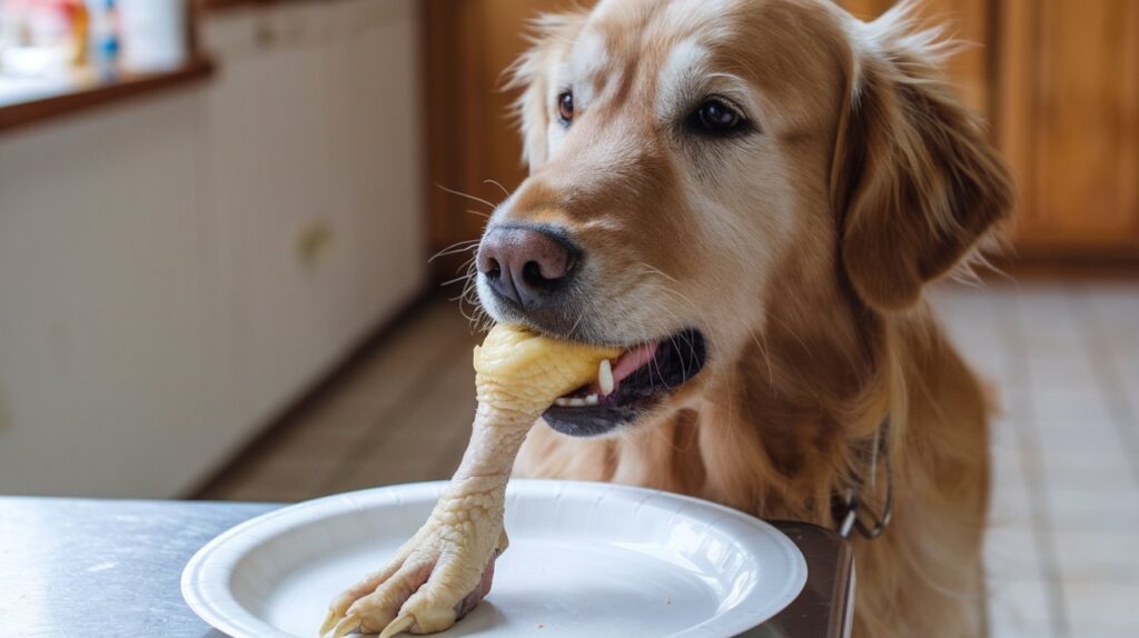 Risks of feeding raw chicken
